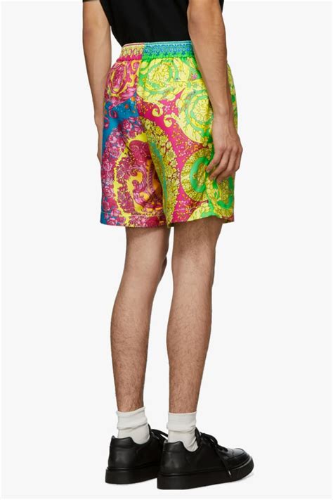 versace top and shorts|versace shorts ssense.